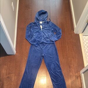 Blue Juicy couture tracksuit.
